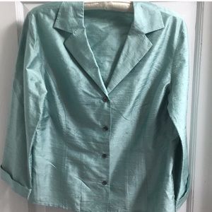 Finity NWT silk skirt suit